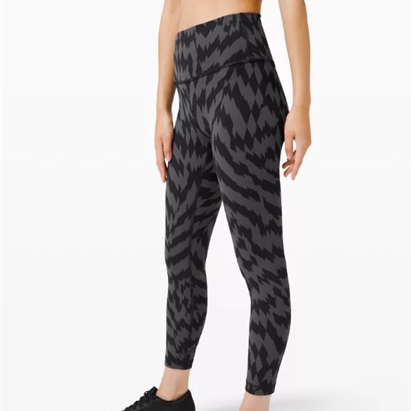Lululemon Wunder Under Voltage Graphite leggings - Picture 1 of 8
